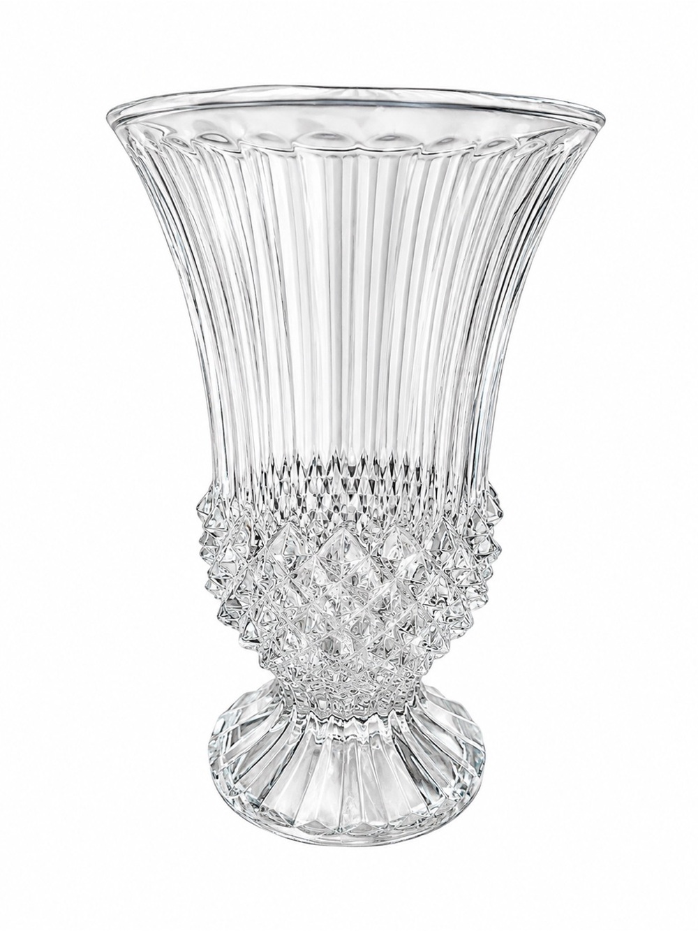 Vintage Cristal D'Arques
Longchamp 24% Lead Crystal
Footed Vase